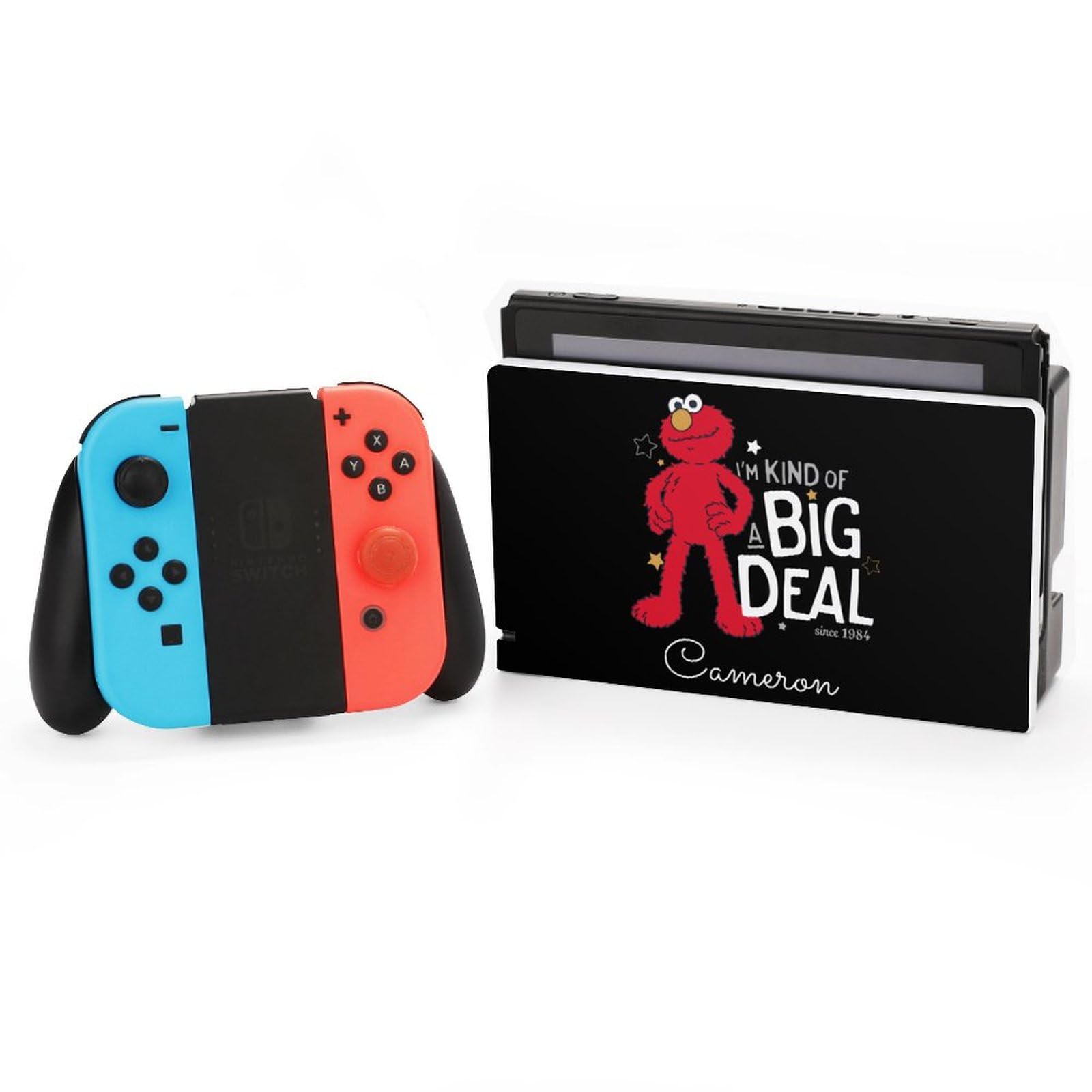 Amazon.co.jp: Switchベースケース セサミストリート エルモ かわいい
